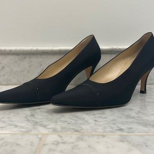 Black Pancaldi Heels